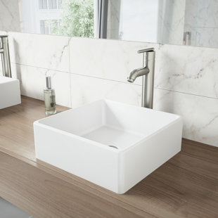 Modern Vessel Bathroom Sinks | AllModern Modern Vessel Bathroom Sinks | AllModern
