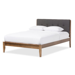 Cadena Upholstered Platform Bed by Mercury Row
