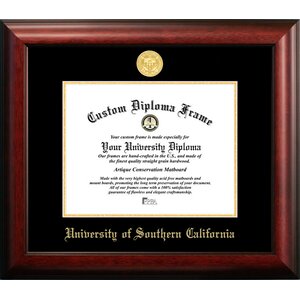 NCAA Gold Embossed Diploma Picture Frame