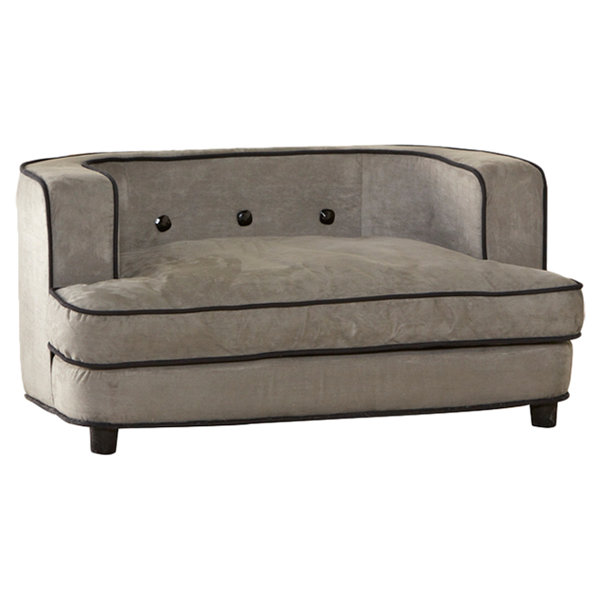 plush dog sofa