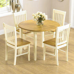 4 Chair Dining Sets august grove orkneys folding dining set with 4 chairs & reviews 4 Chair Dining Sets august grove orkneys folding dining set with 4 chairs & reviews