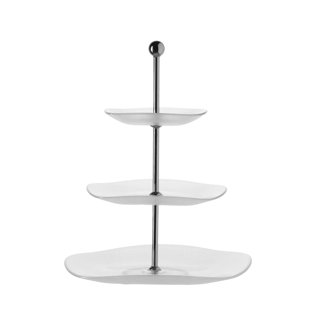 3 Tier Cake Stand Wayfair Co Uk Beletage 3 Tier Angular Etagere