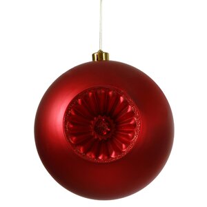 Old Fashion Matte-Glitt Ball Ornament