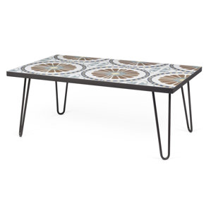 metal tile coffee tables you'll love | wayfair metal tile coffee tables you'll love | wayfair