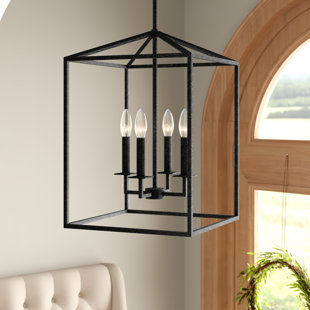 Odie 4 Light Foyer Pendant Odie 4 Light Foyer Pendant