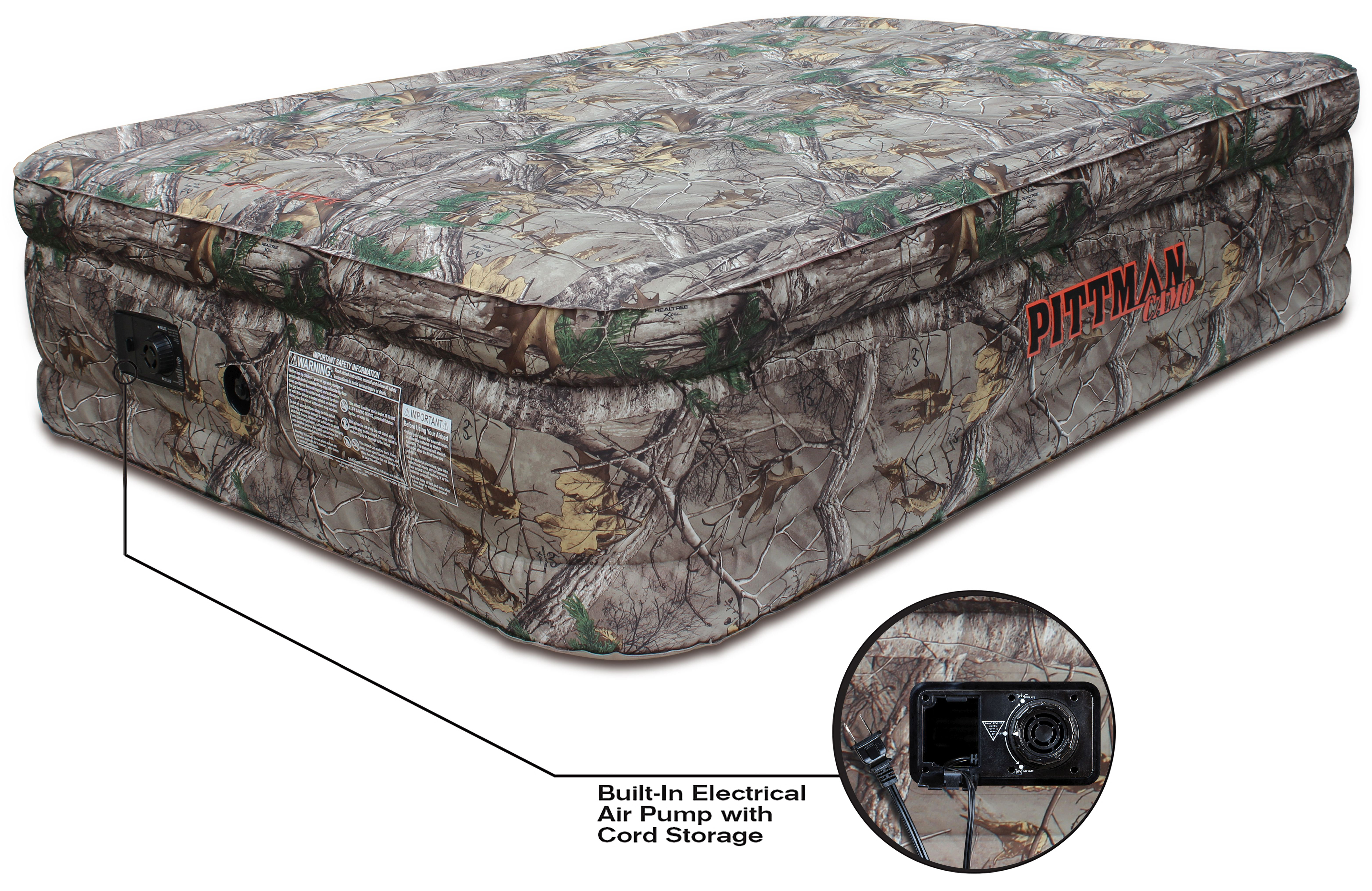 Heavy Duty Air Mattress >> Pittman Outdoors Realtree Extra Camoflage Fabric Extreme 20 Air Heavy Duty Air Mattress >> Pittman Outdoors Realtree Extra Camoflage Fabric Extreme 20 Air