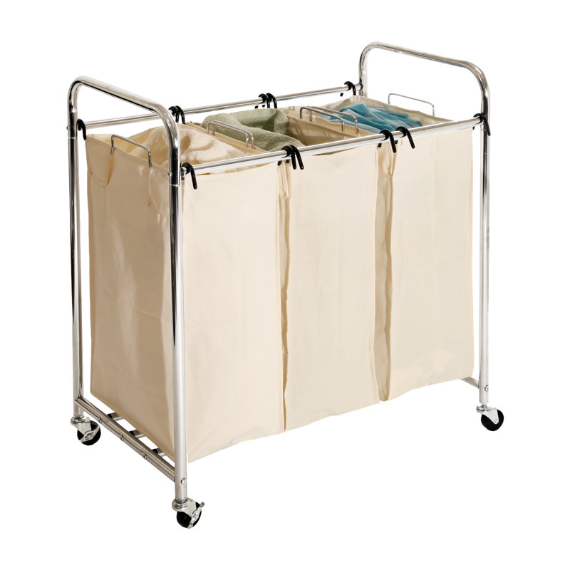 Wayfair Basics 3 Bag Laundry Sorter Reviews Wayfair Basics 3 Bag Laundry Sorter