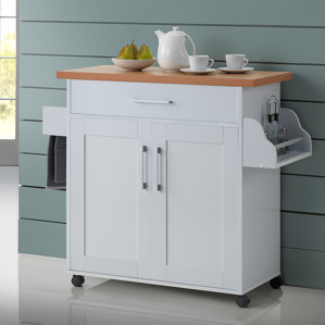 White Kitchen Island white kitchen islands & carts you'll love | wayfair White Kitchen Island white kitchen islands & carts you'll love | wayfair