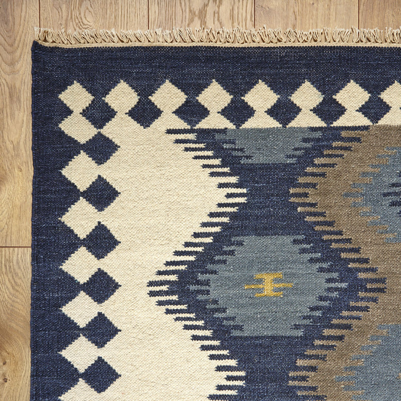 Birch Lane Anatolia Flat Woven Wool Area Rug Reviews Anatolia Flat Woven Wool Area Rug