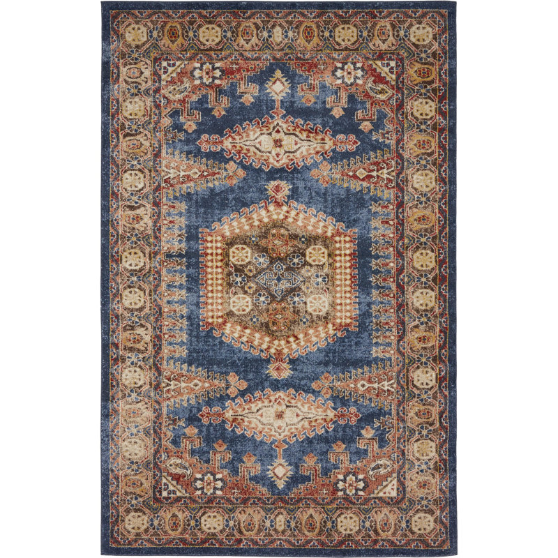 Astoria Grand Nathanson Dark Blue Area Rug Reviews Wayfair Nathanson Dark Blue Area Rug