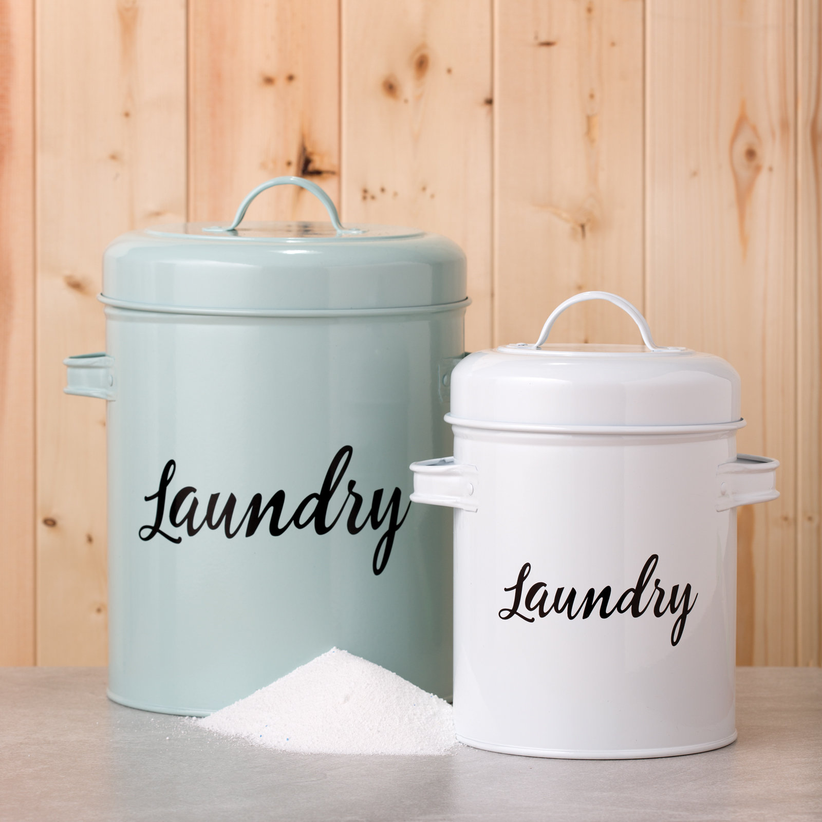 Gracie Oaks Laundry Detergent Canister Reviews Wayfair