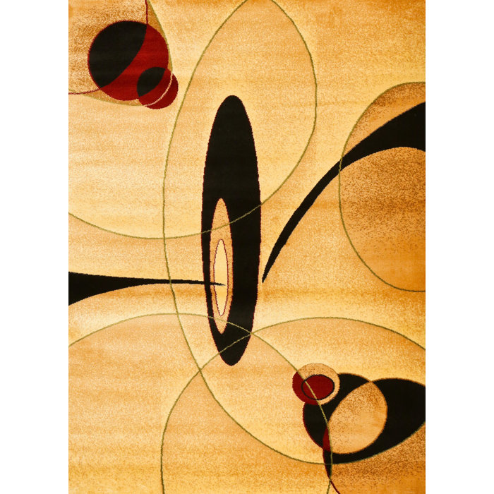 Persian Rugs Avalon Modern Beige Area Rug Reviews Wayfair