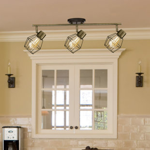 Track Lighting You Ll Love Wayfair Jax Antique 3 Light Track Kit