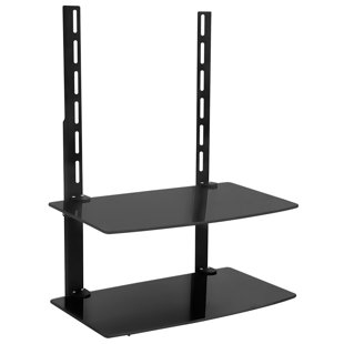 Wall Mounted Cable Box Shelf Wayfair Tv Wall Mount Bracket For Cable Box
