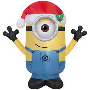 Airblown Minion Carl Inflatable