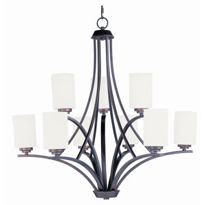 Bennet 9-Light Shaded Chandelier