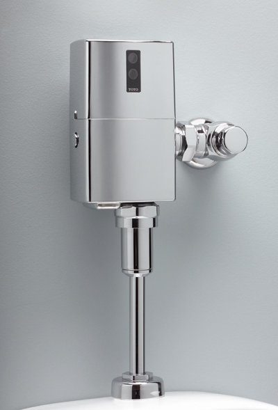Toto EcoPower Exposed Sensor Operated Automatic Flush ...