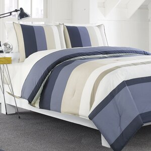 3 Piece Reversible Duvet Set