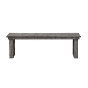 Decorative Bench Wayfair Ca Wooden Dining Bench With Sled Legs And Decorative Scrolled Motifs Grey