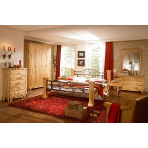 3-tlg. Schlafzimmer-Set Byzanz, 180 x 200 cm von Massivum