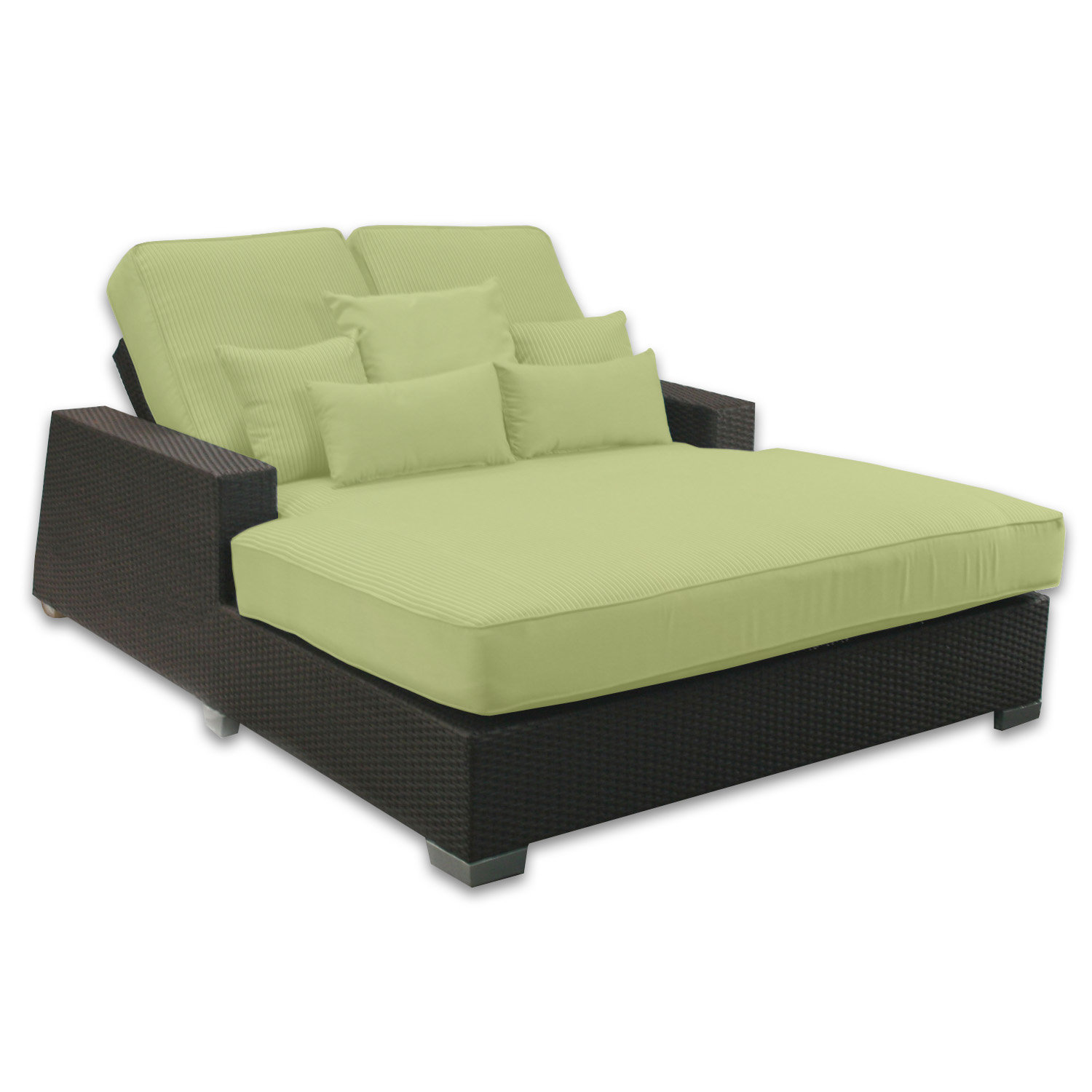 Patio Heaven Signature Double Chaise Lounge With Cushion Reviews Patio Heaven Signature Double Chaise Lounge With Cushion Reviews Wayfair