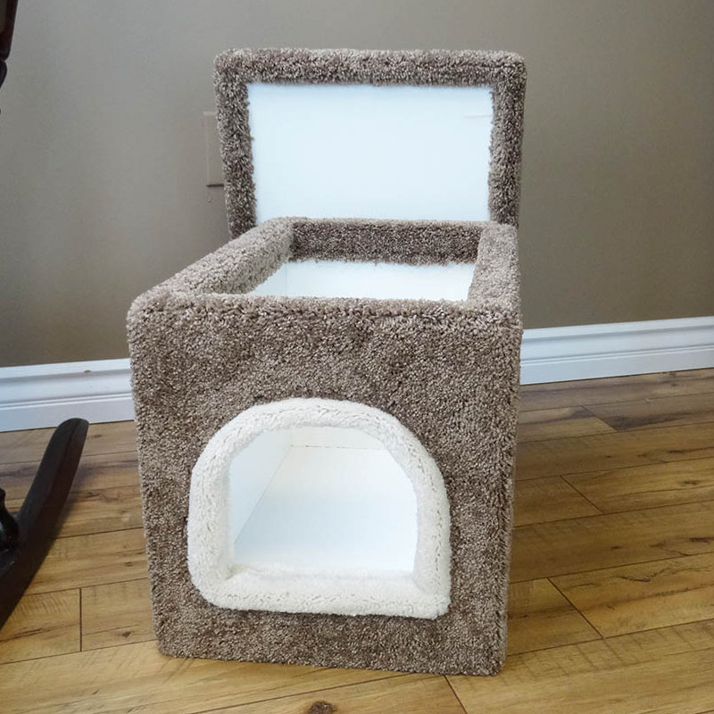New Cat Condos Premier Litter Box Enclosure & Reviews Wayfair