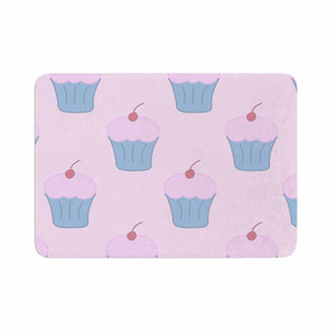 Cupcakes by NL Designs Memory Foam Bath Mat