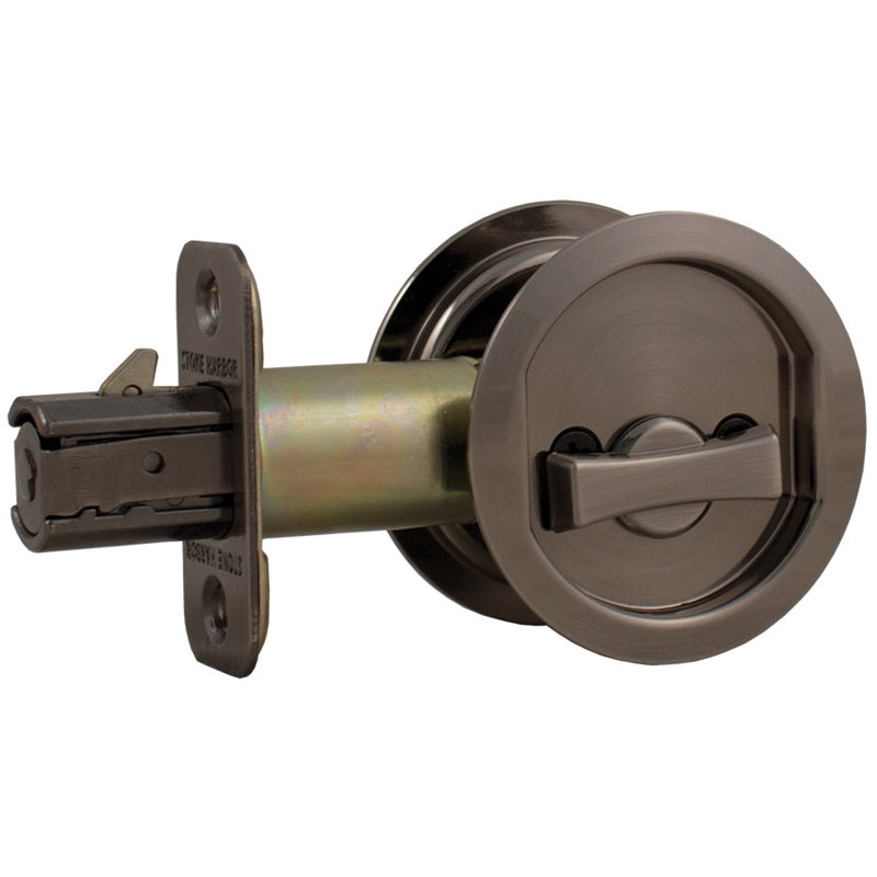 Round Pocket Door Hardware stone harbor hardware round pocket door lock & reviews | wayfair Round Pocket Door Hardware stone harbor hardware round pocket door lock & reviews | wayfair