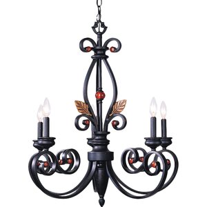 Browns 5-Light Candle-Style Chandelier