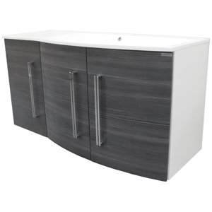 Check price and read more information from trusted store. 35cm Waschbeckenunterschrank Lugano / Como mit Türanschlag links von Fackelmann