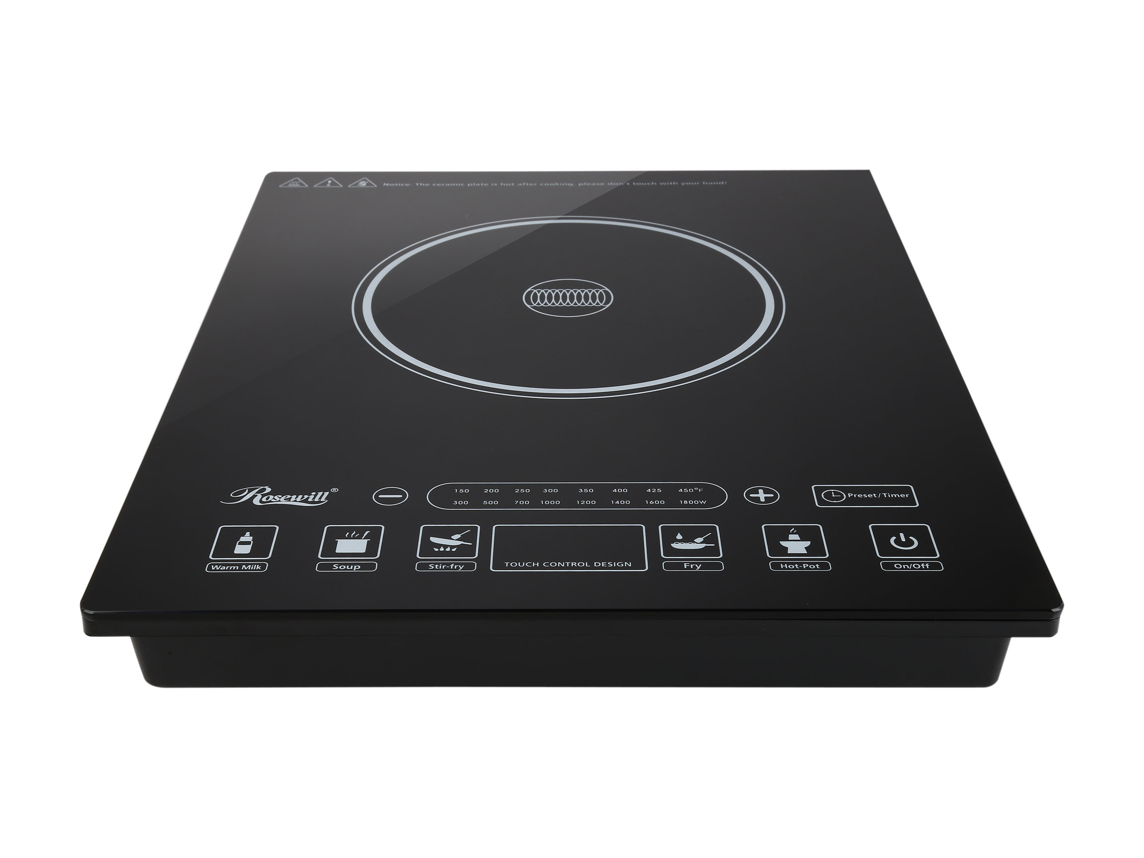 Rosewill 12 Induction Cooktop With 1 Burner Reviews Wayfair