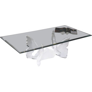 Butterfly II Acrylic Coffee Table Base by Shahrooz