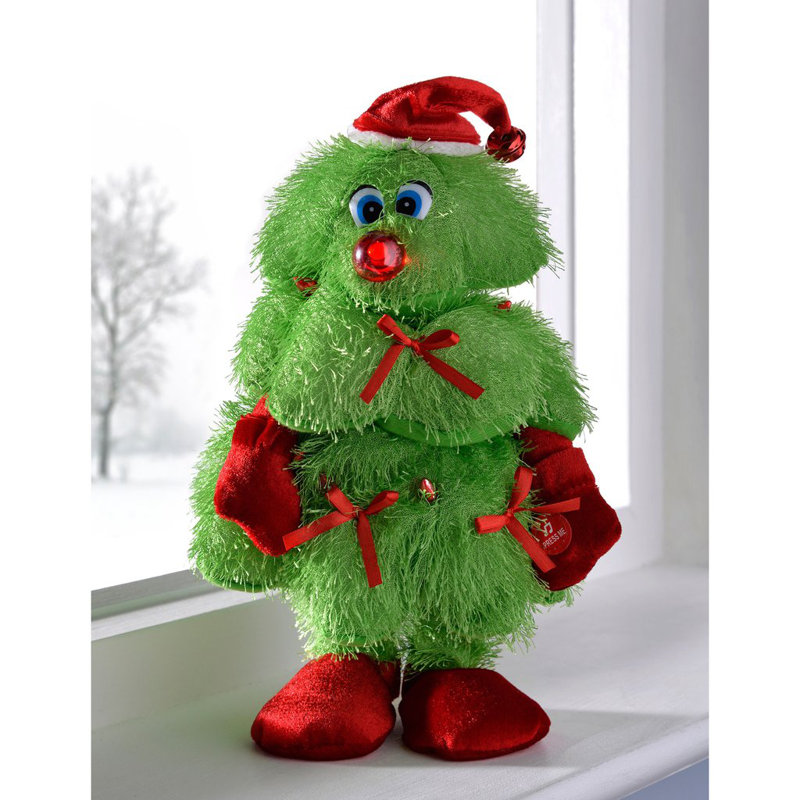 Delightful Walking Christmas Tree Part - 4: Dancing, Walking And Singing Novelty Christmas Tree