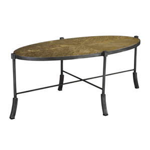 Henry Swerve Oval Coffee Table by Fren..