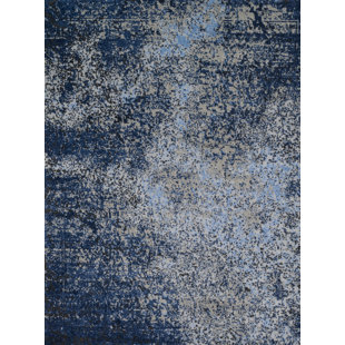Modern Blue Area Rugs Allmodern Klahn Gray Navy Area Rug