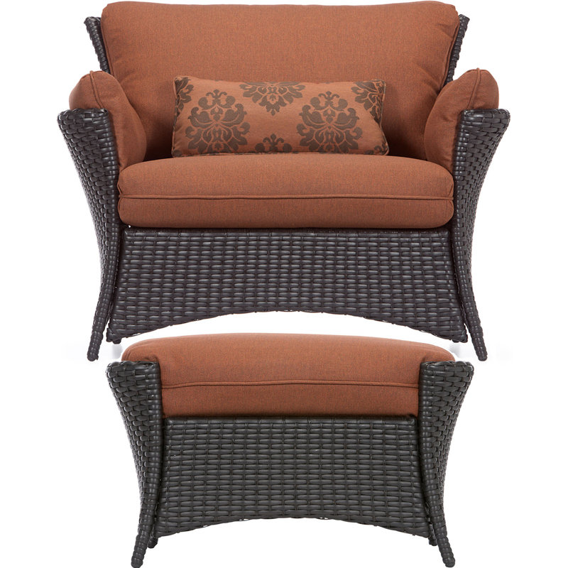 Asherman 2 Piece Deep Seating Chair With Cushion Reviews Birch Lane