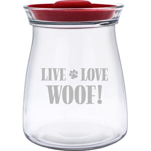 Live Love Woof Studio Jar