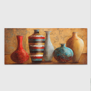'Vessels of Tabuk' Painting Print on Wrapped Canvas