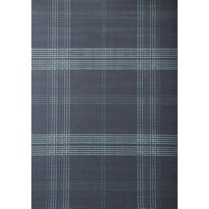 Kohala Plaid Blue/Teal Area Rug