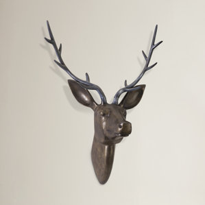 Deer Head Wall Decor faux taxidermy wall accents you'll love | wayfair Deer Head Wall Decor faux taxidermy wall accents you'll love | wayfair
