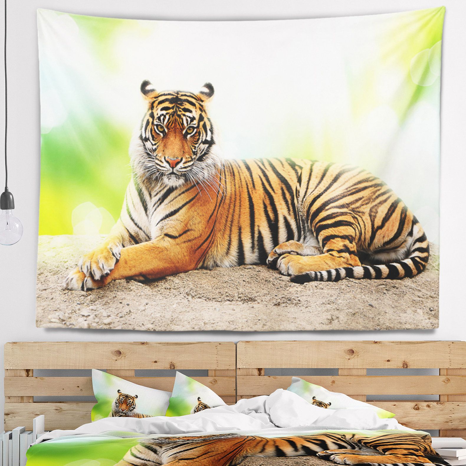East Urban Home Animal Relaxing Tiger Tapestry And Wall Hanging East Urban Home Animal Relaxing Tiger Tapestry And Wall Hanging Wayfair