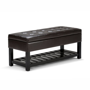 Small Entryway Storage Bench Wayfair Quickview