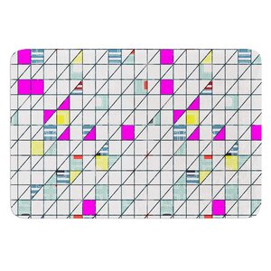 Squares by Michelle Drew Bath Mat