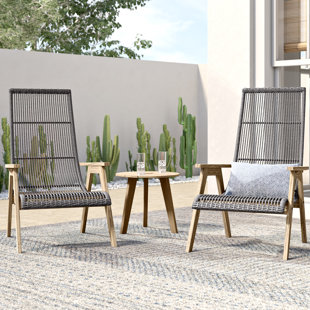 Teak Patio Conversation Sets You Ll Love Wayfair Largent 3 Piece Teak Complete Patio Set