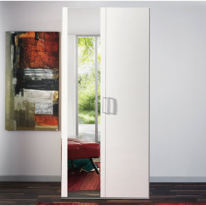 Drehtürenschrank Brooklyn, 100 cm B x 58 cm T v..