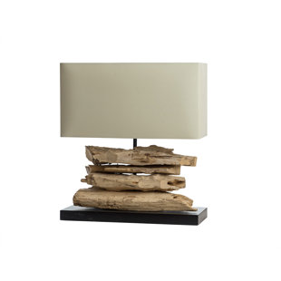 Turned Wood Lamp Wayfair Michaels Driftwood 20 Table Lamp