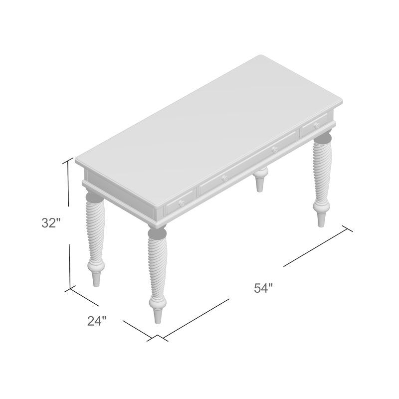 One Allium Way Halton Writing Desk & Reviews Wayfair