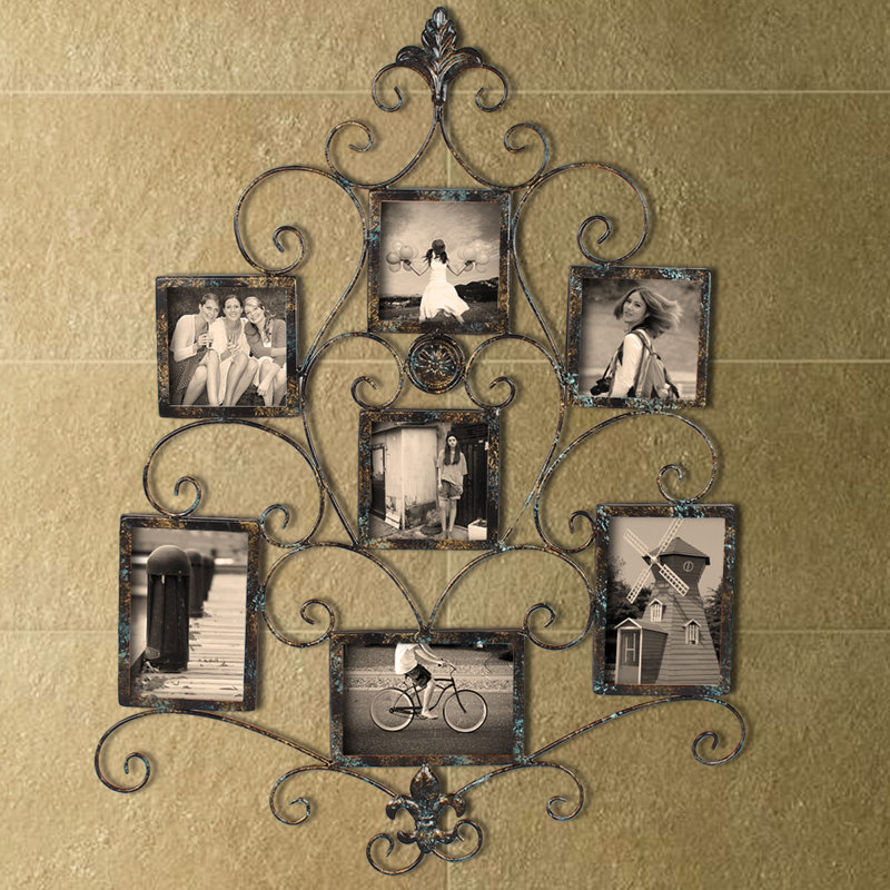 AdecoTrading 5 Opening Collage Metal Picture Frame & Reviews Wayfair