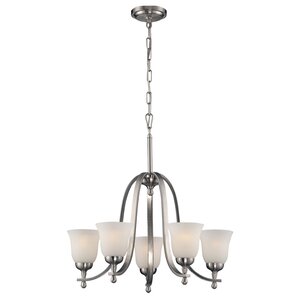 Mulholland 5-Light Shaded Chandelier