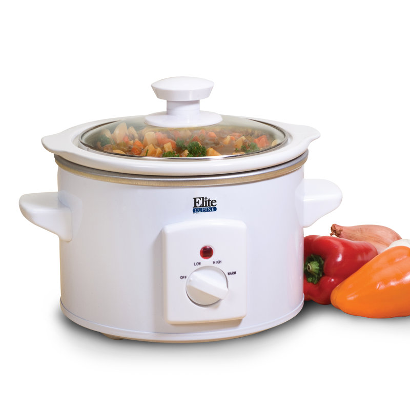 Elite by MaxiMatic Cuisine 1.5Quart Mini Slow Cooker & Reviews Wayfair